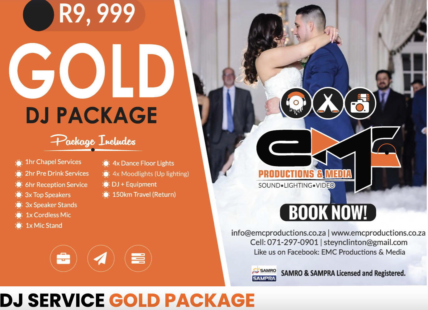 EMC Productions, dj & music in Gauteng