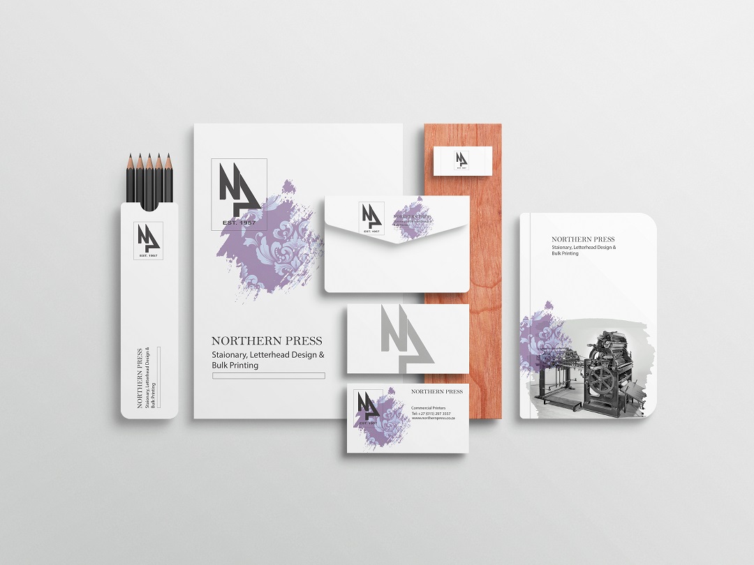 Northern Press, stationery & digital design in Polokwane
